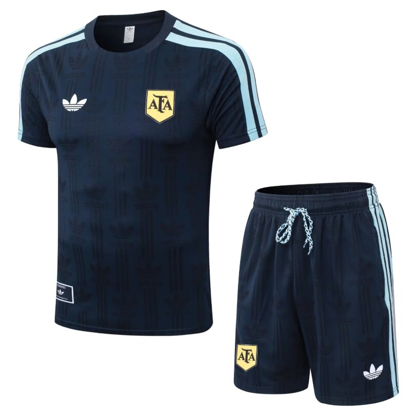 AAA Quality Argentina 26/27 Navy Blue Retro Model Training Kit